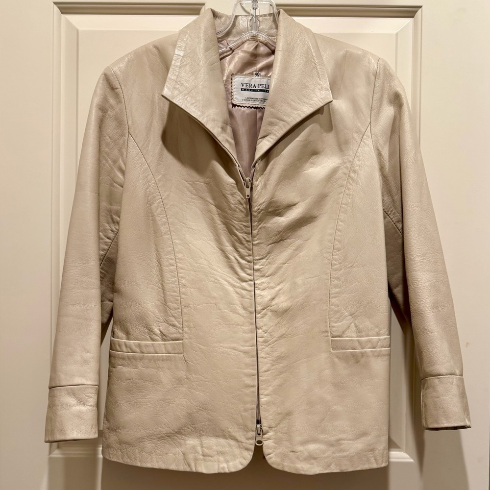 Vera Pelle Italy, Leather Jacket
